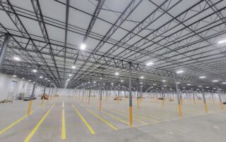 Epoxy Line Strips in manufacturing facility.