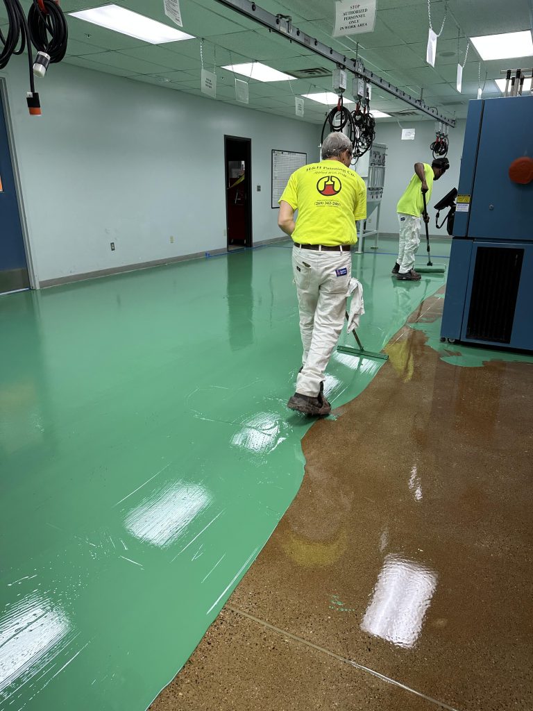 H&H Painting team in action