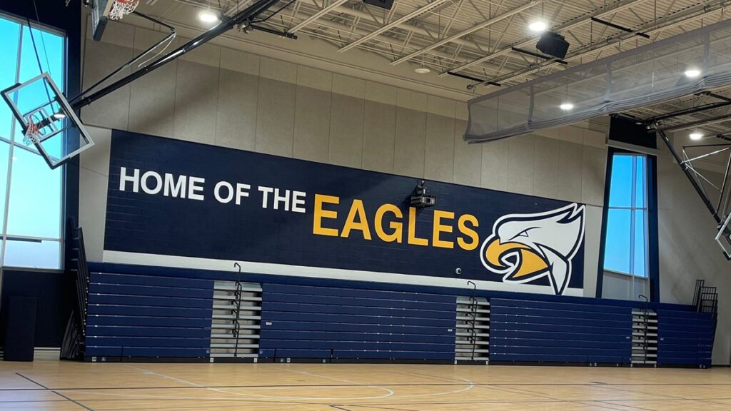 school painting project in hudsonville, mi