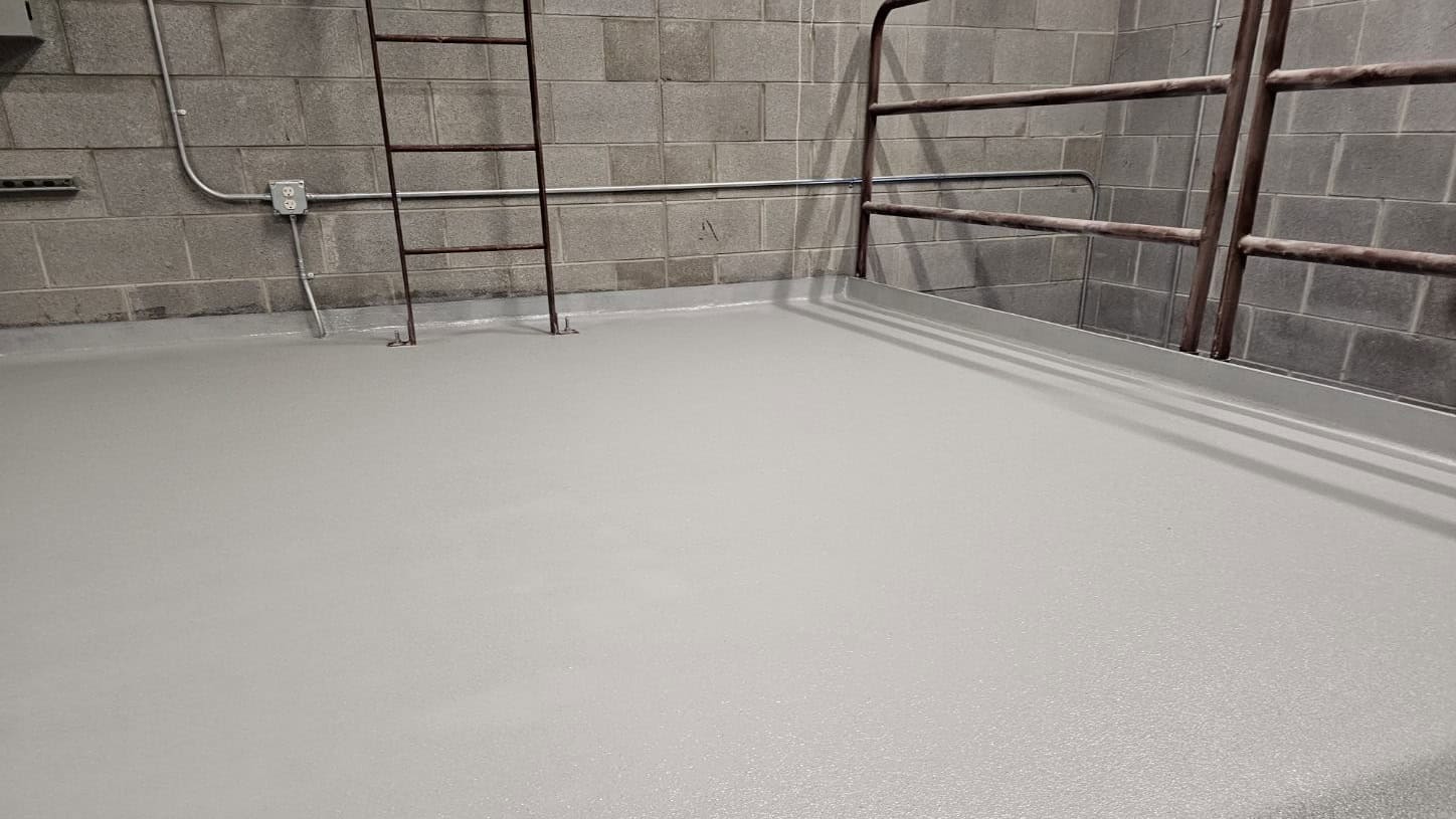 epoxy floor coating installed in hudsonville mi