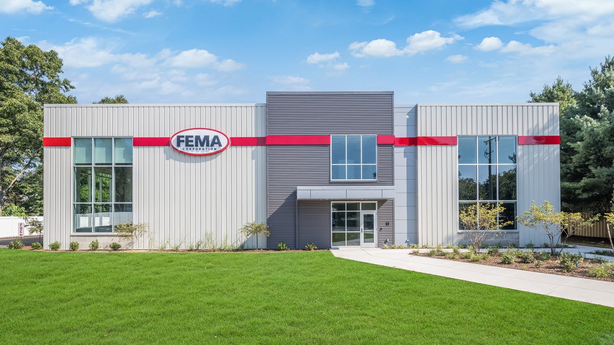 office building painting project for a new FEMA facility