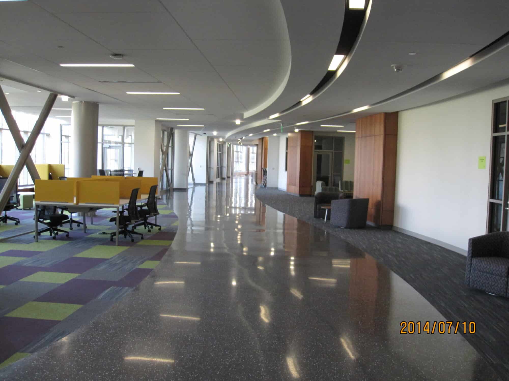 Kalamazoo Michigan Commercial Renovation - poor surface preparation