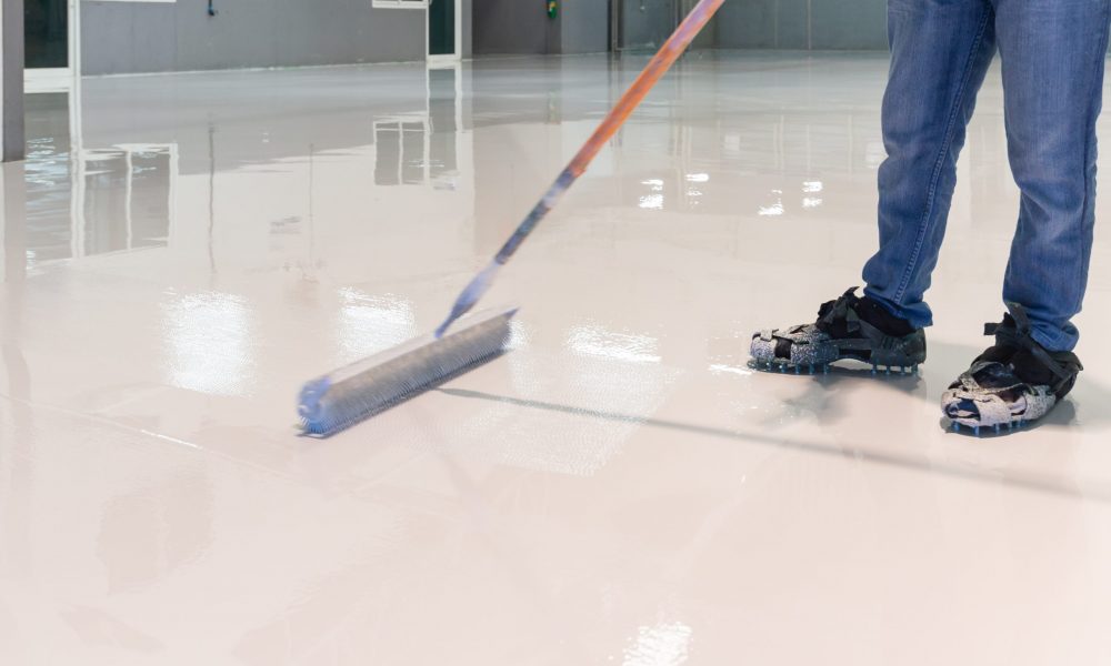 resinous epoxy flooring